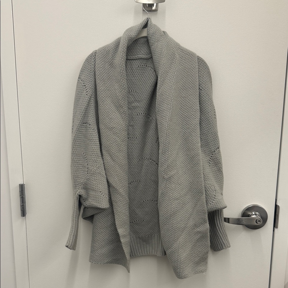 Amazon Women's Gray Cardigan Sweater